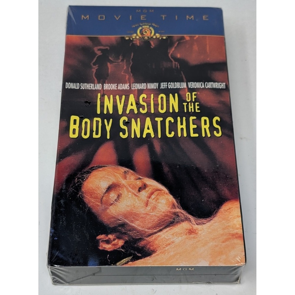 SEALED Invasion of the Body Snatchers VHS 1997 Donald Sutherland Brooke Adams